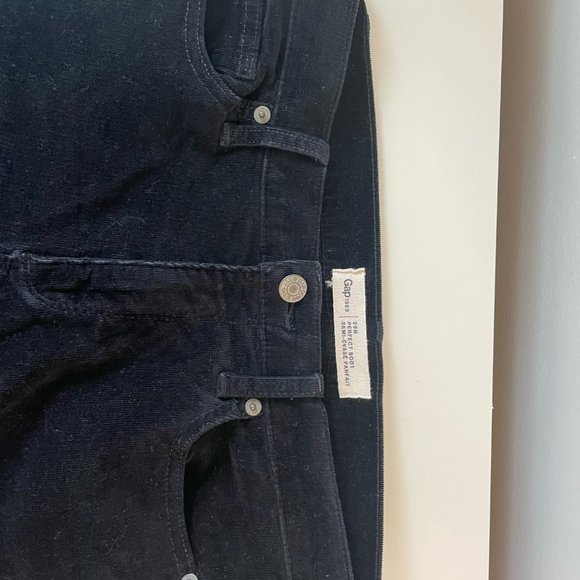 GAP Black Corduroy Bootcut Pants - Picture 4 of 5